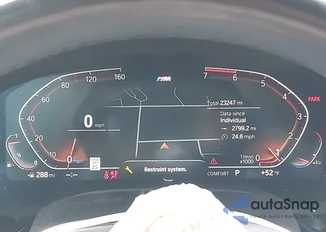 2022 BMW 530 I из США, поврежденный, VIN WBA53BH00NCK25762